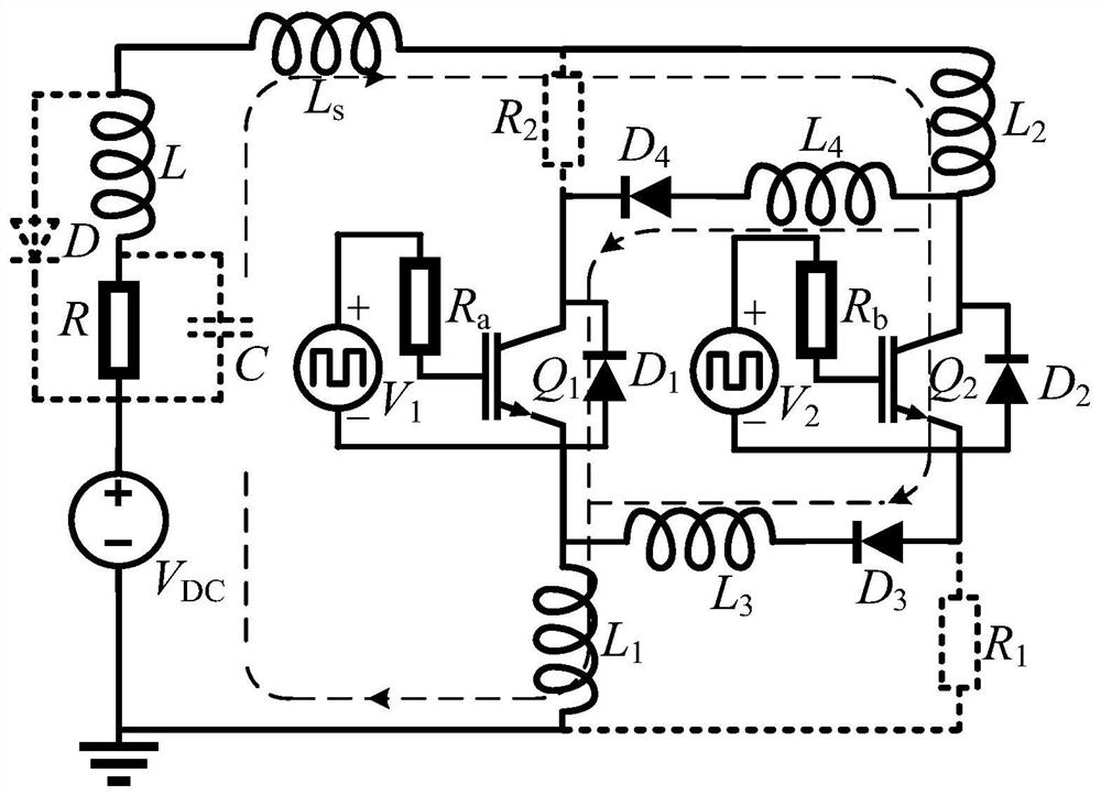 Parallel IGBT dynamic current sharing buffer circuit