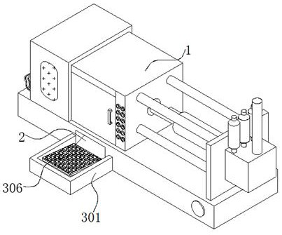 A kind of vacuum die casting equipment for aluminum alloy manufacturing