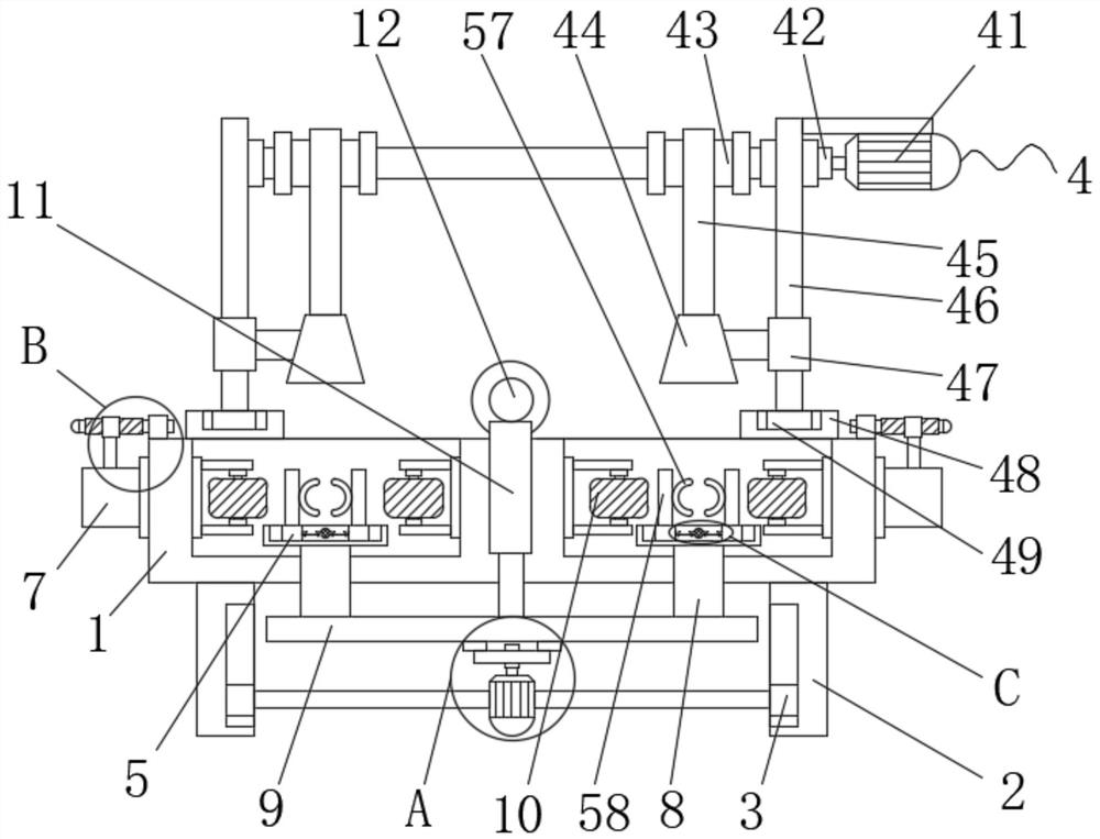 Reinforcing steel bar forming equipment for building