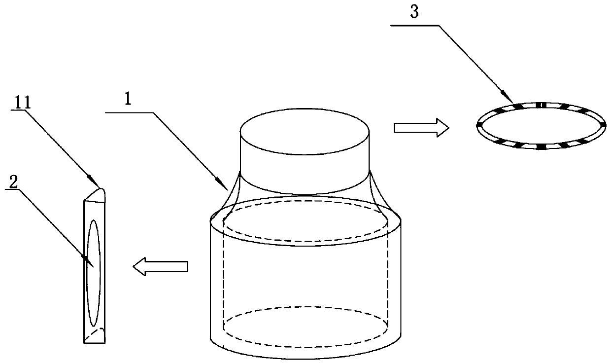 Toppling container kit based on virtual-real fusion experiments and application method thereof