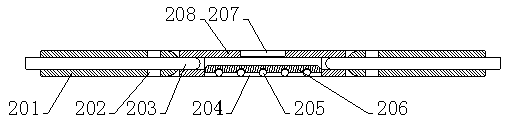 Vision device of viewing angle change machine