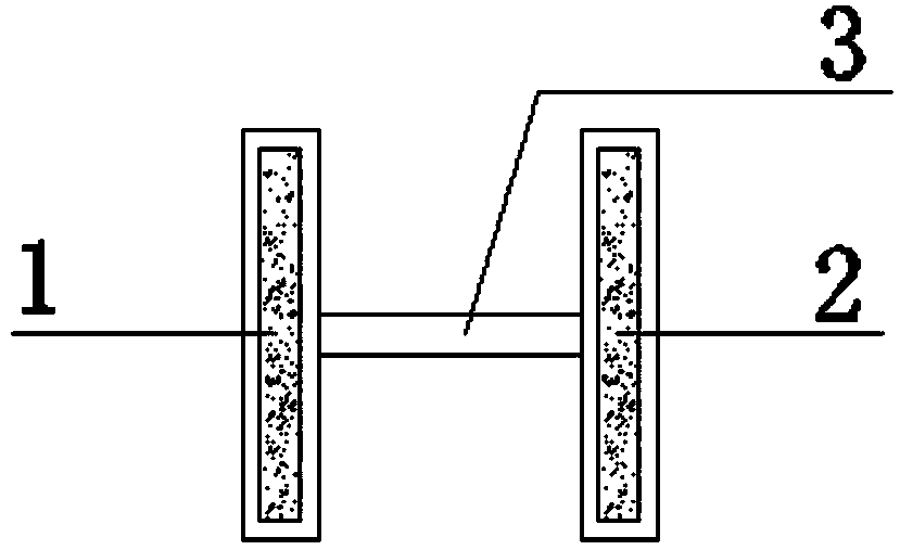 Cellular steel web-concrete filled steel tube flange H-shaped section composite column