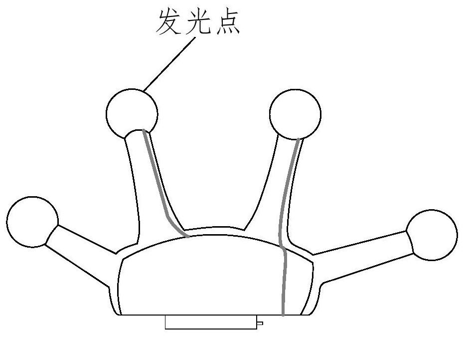 Position tracking equipment and method based on optical data and inertial data