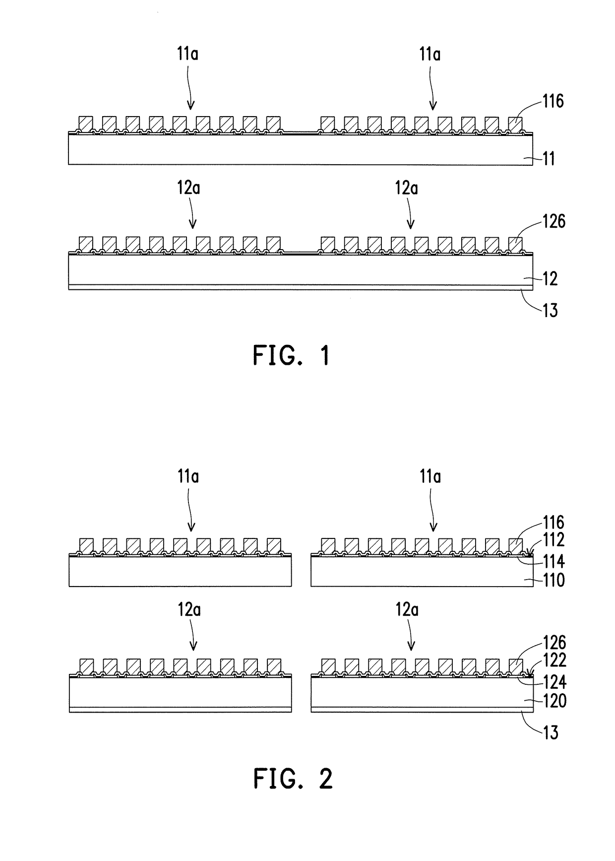 Stacked type chip package structure and manufacturing method thereof