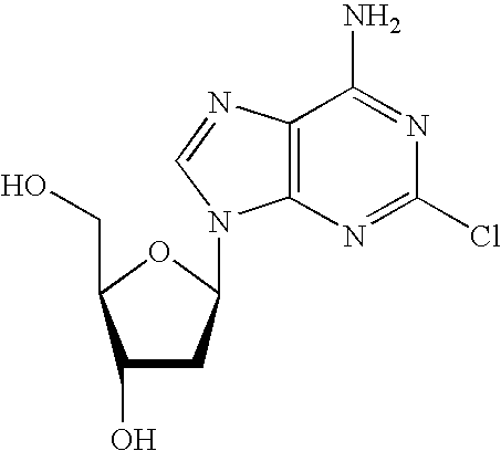 Method for the production of cladribine