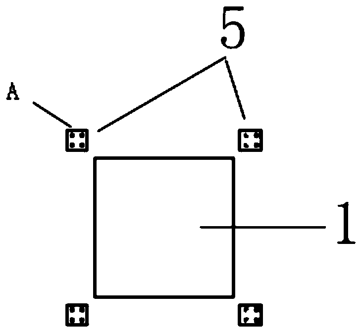 Prefabricated steel structure steel column decoration structure and method