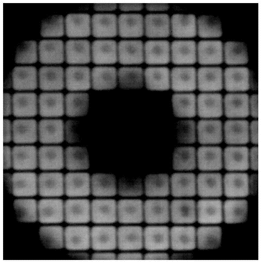 A Shack-Hartmann Wavefront Sensor for Low Contrast Extended Source Telescope