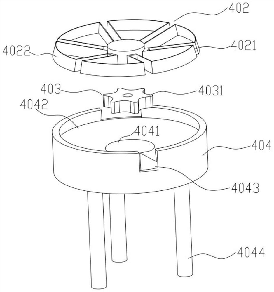 Quantitative feeding equipment for bearing beads