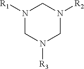 Hydrogen sulfide scavengers for polymer treated asphalt