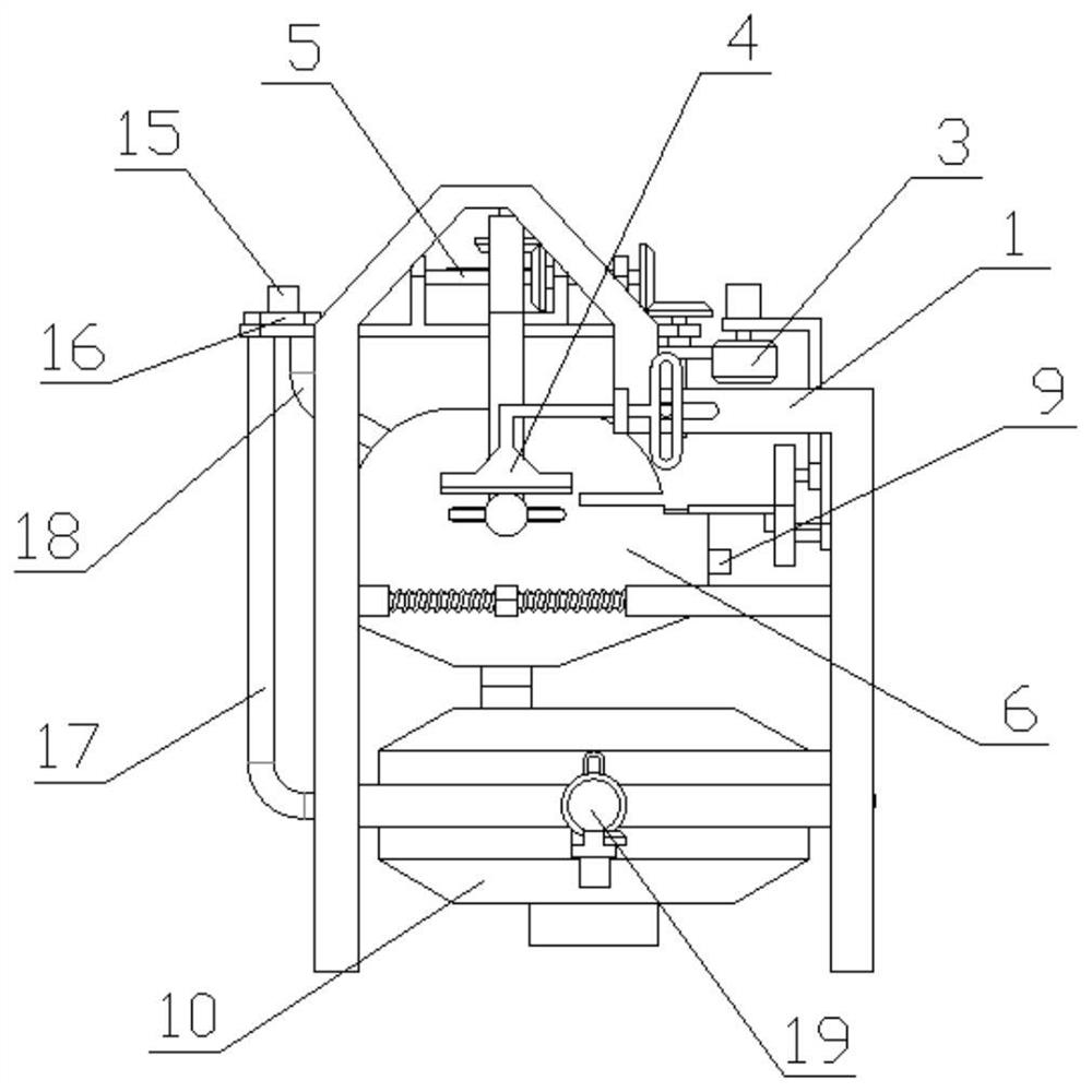 Leaf removing machine for rosemary processing