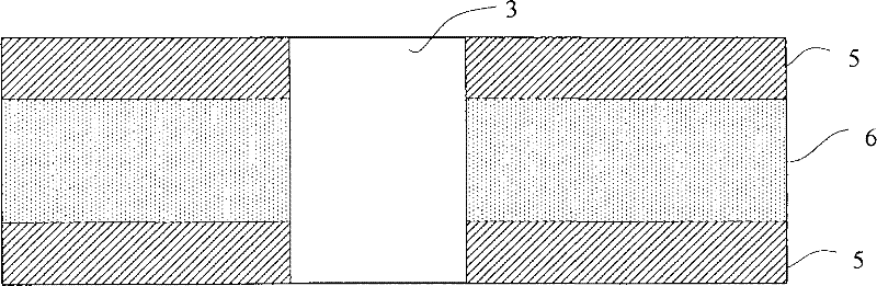 Continuous double-sided flexible printed circuit board and LED strip