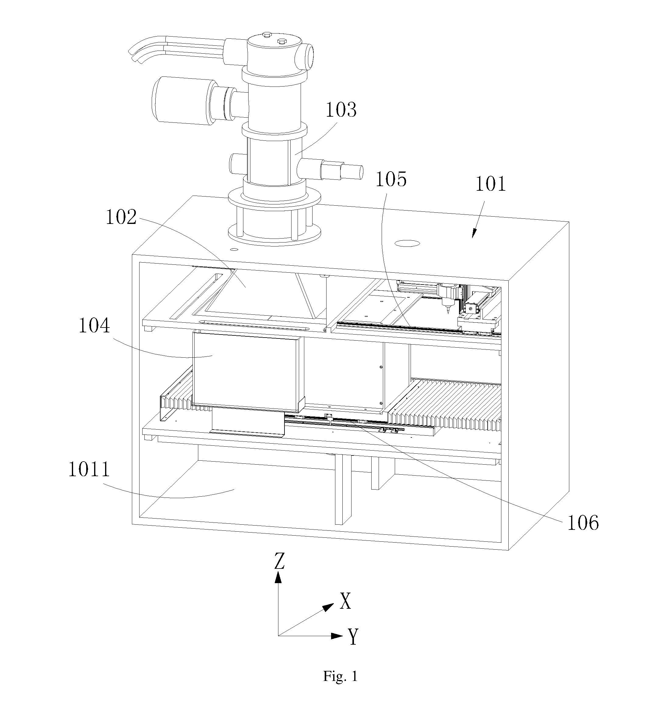 Electron beam melting and cutting composite 3D printing apparatus