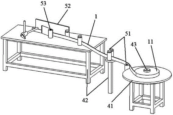 Door plate processing mechanism