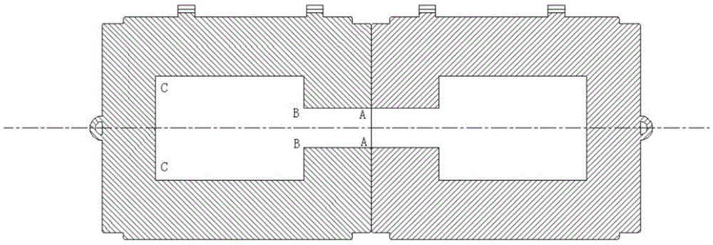 A test device and test method for the working ability of mixed explosives