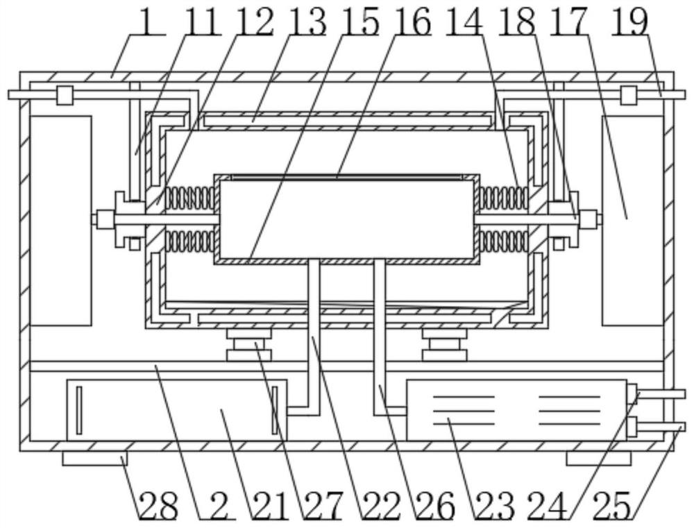 An intelligent exhaust explosion-proof hydrogen storage cabinet