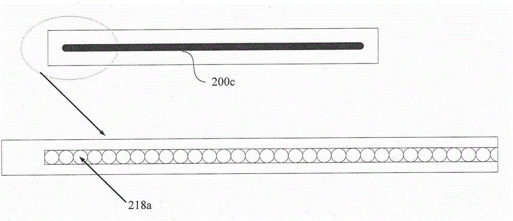 Whole-line scanning type laser projection display device