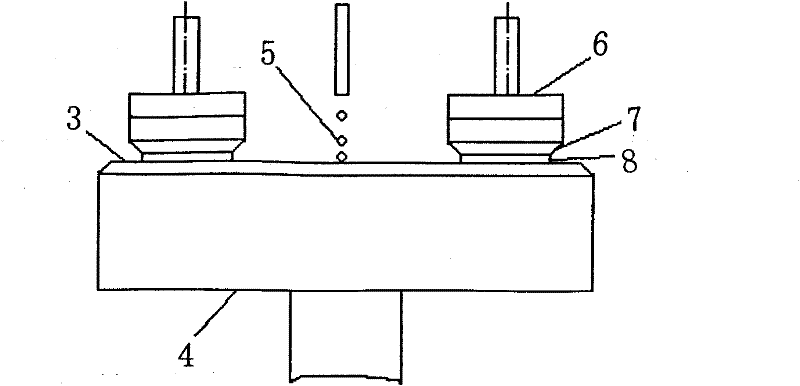 Process method for reducing deformation of micro suspension structure in chemically mechanical thinning and polishing process