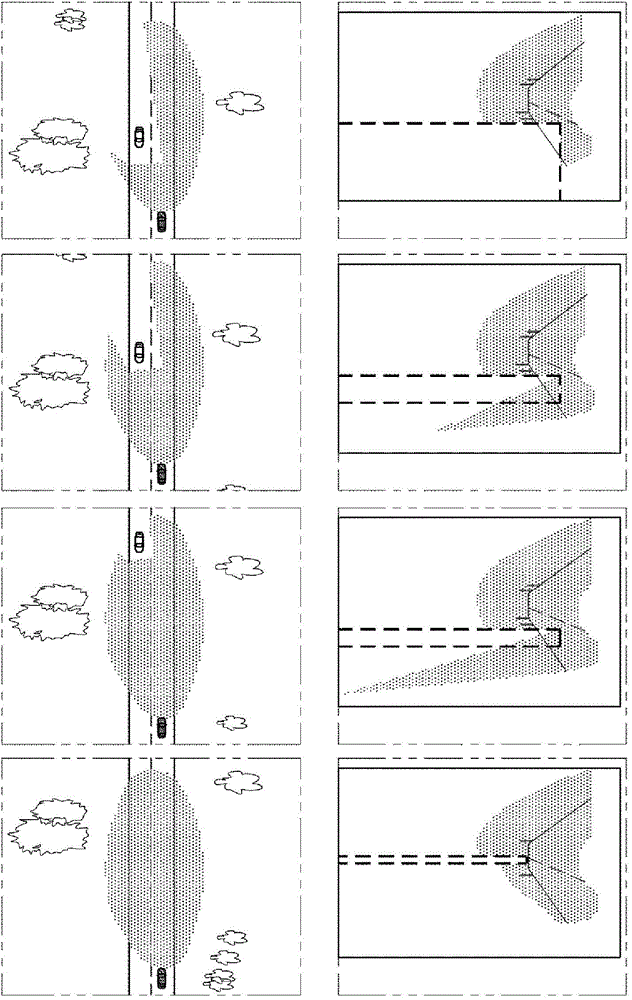 ADB head-lamp system and beam control method using the same