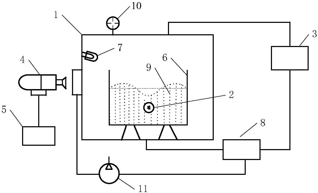 Large-equivalent-weight underground shallow-buried explosion effect simulating device