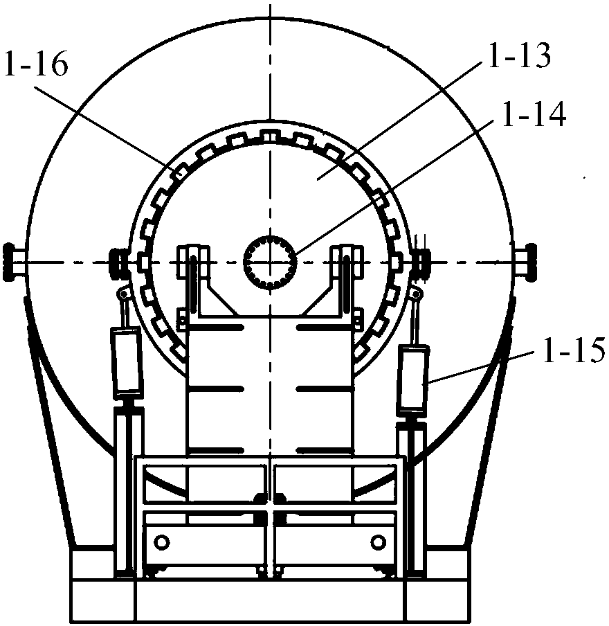 Large-equivalent-weight underground shallow-buried explosion effect simulating device