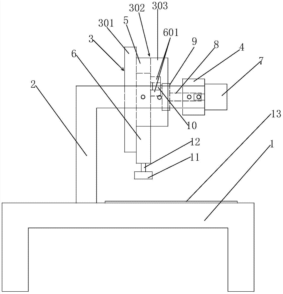 A textile cutting device