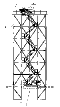 Aligning and guiding device for engineering tubular pile