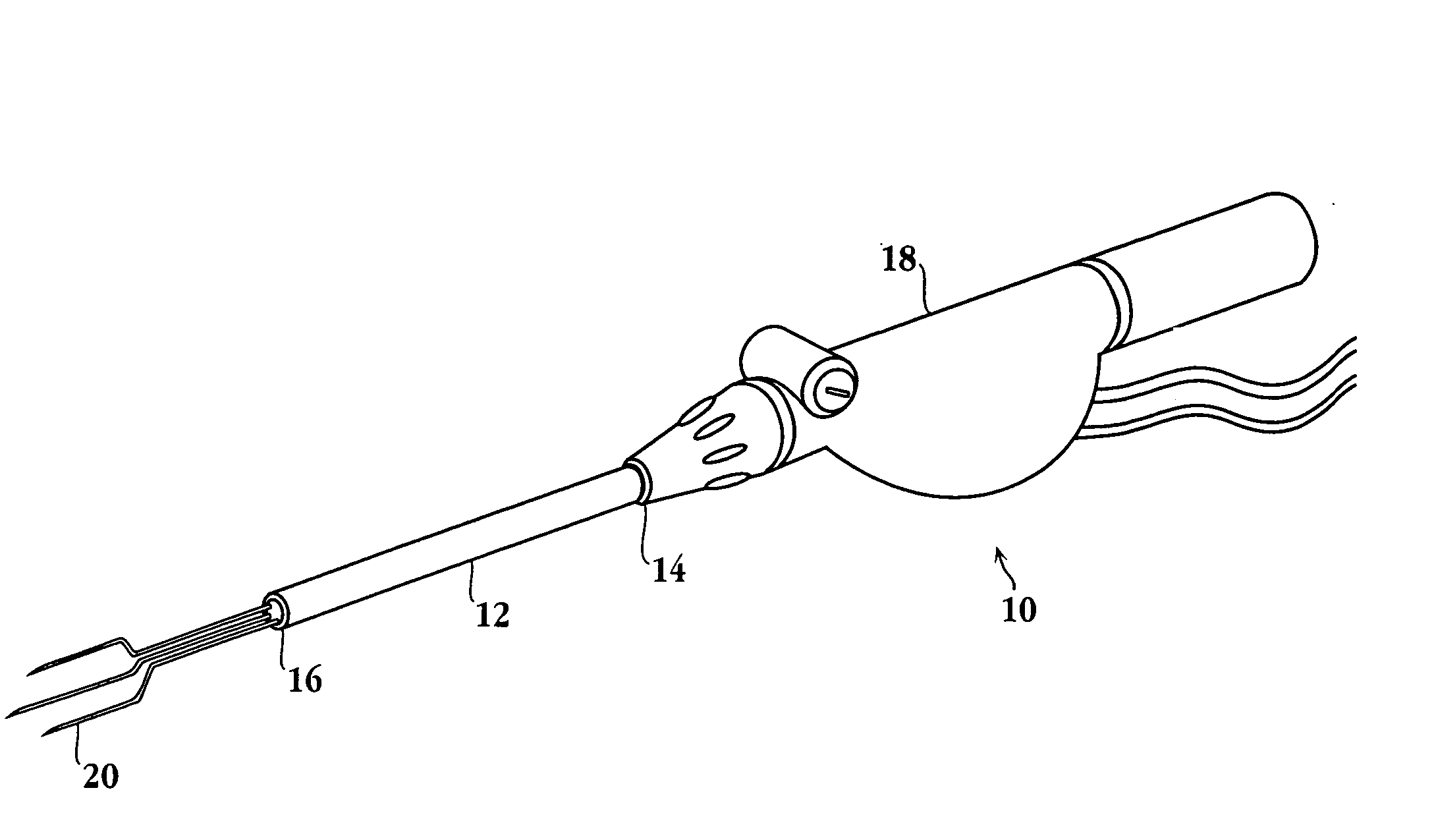 Infusion array ablation apparatus