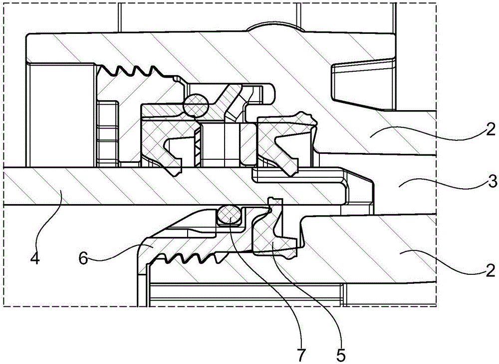 Piston-cylinder arrangement for a disengagement unit, in particular for a master cylinder of a hydraulic clutch actuation device