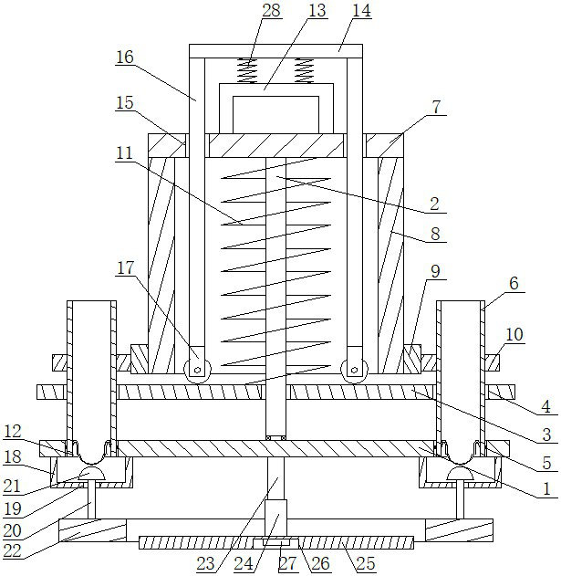 A blood anticoagulation vibration device for physical examination