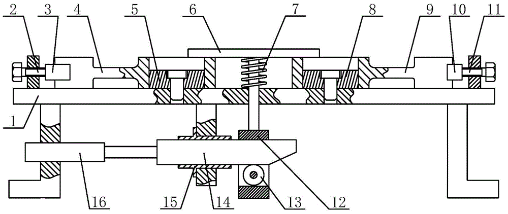 Double-station connecting rod hole milling and pressing device and hydraulic system thereof