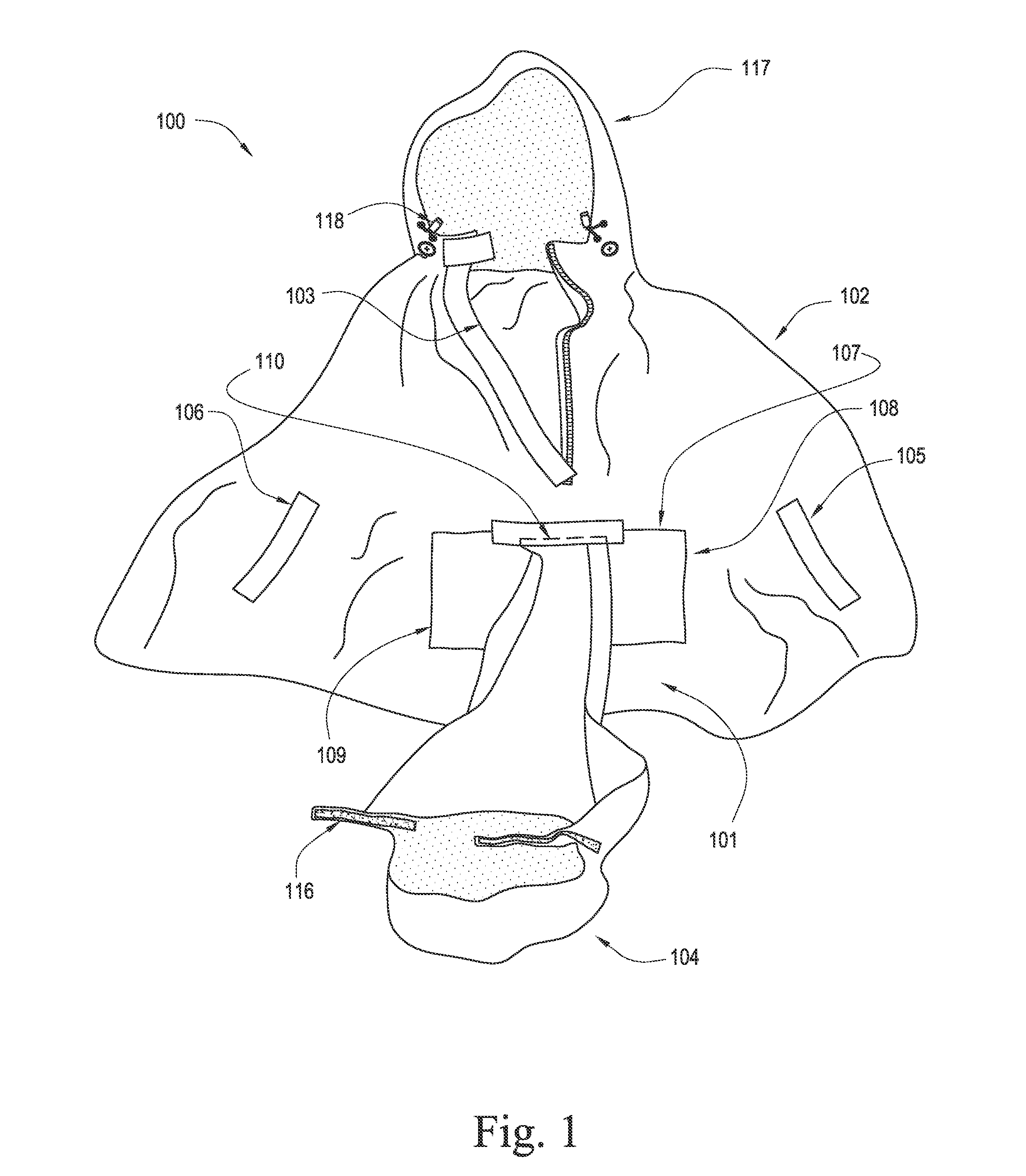 Apparatus for Protecting A Young Human From the Elements