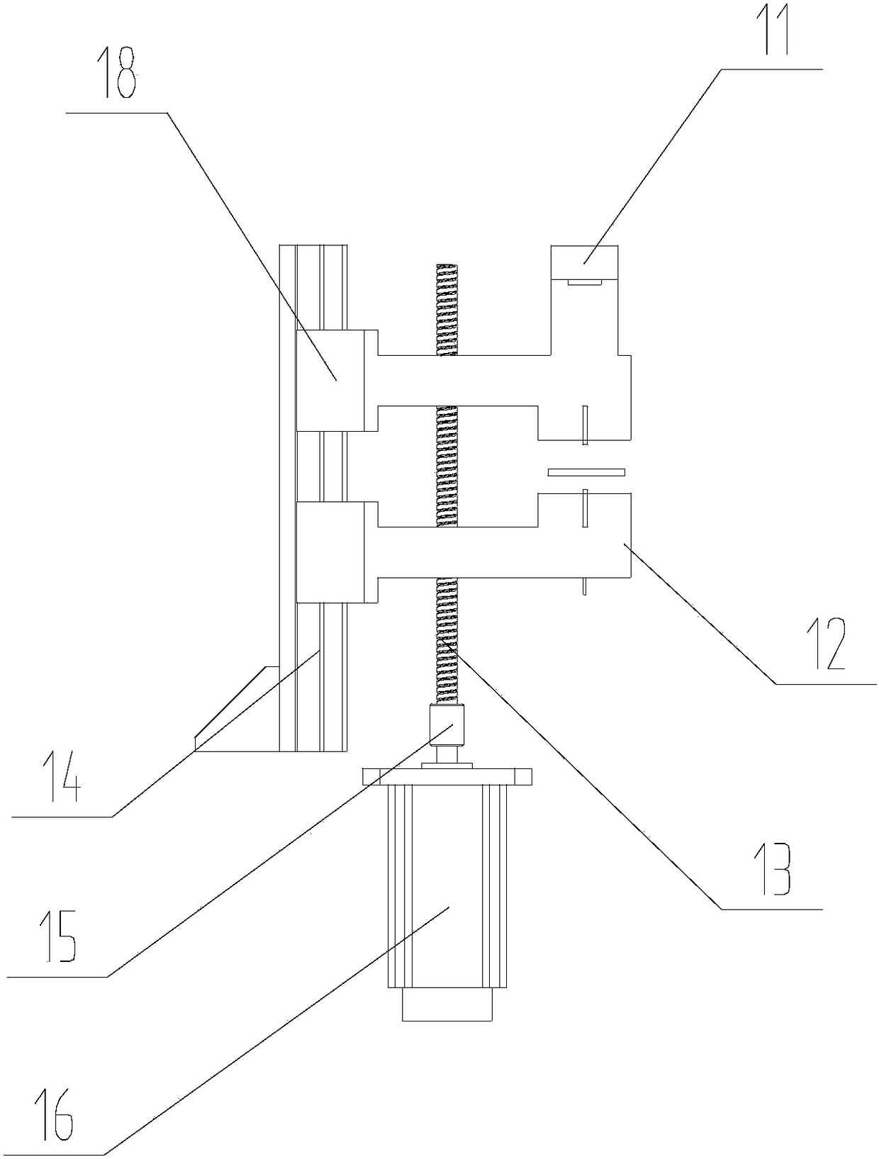 A device for detecting the thickness of a coiled steel strip during use