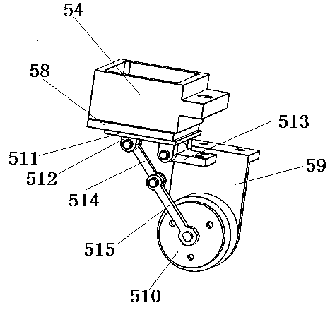 Detecting device for disc-type tapered roller diameter grouping machine