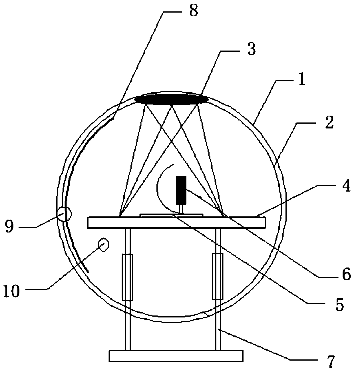 Target Thermal Radiation Analysis Method in Space Environment Simulator