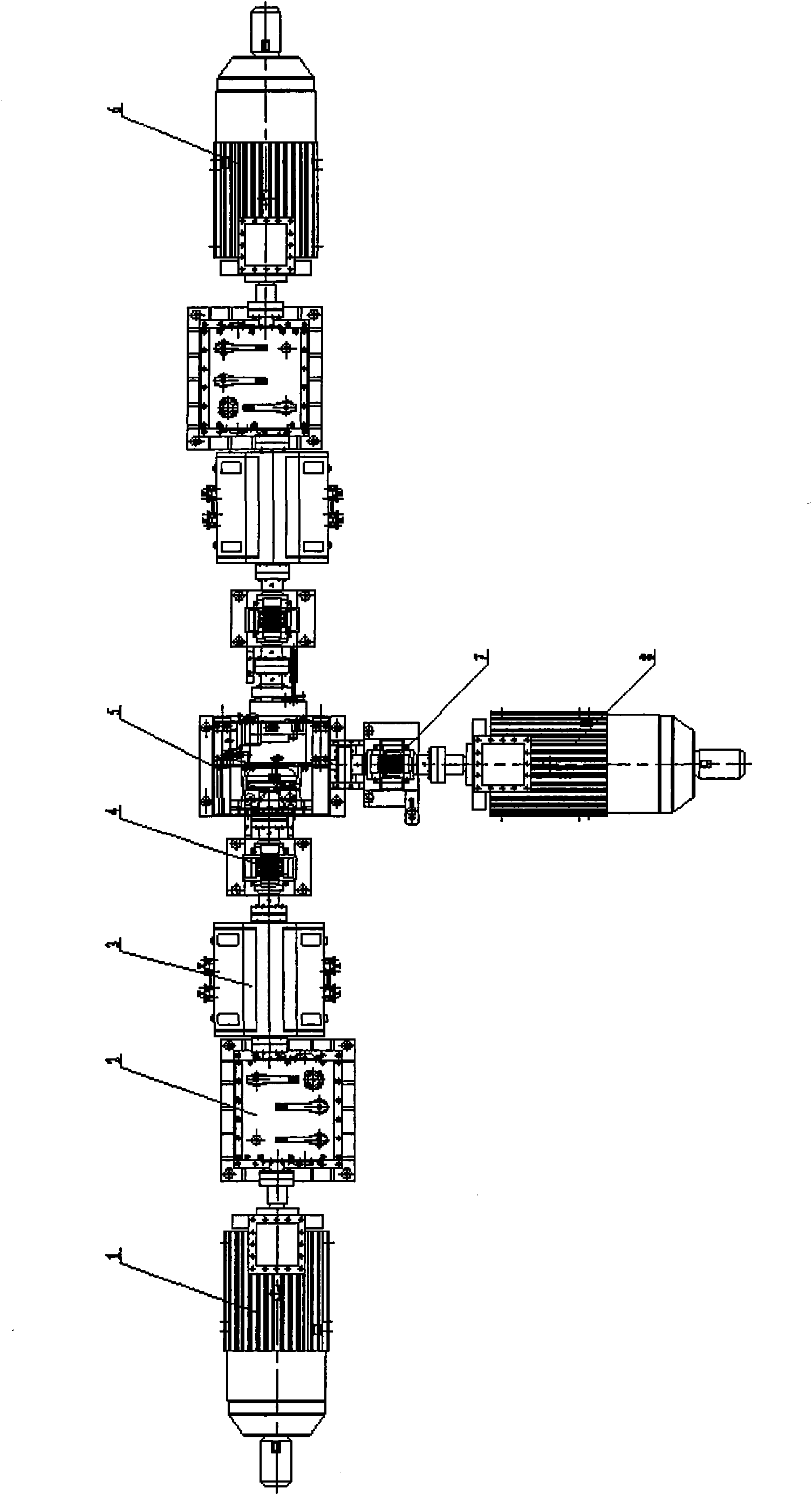 Steering test bench of electrical-closed tracked vehicle transmission device