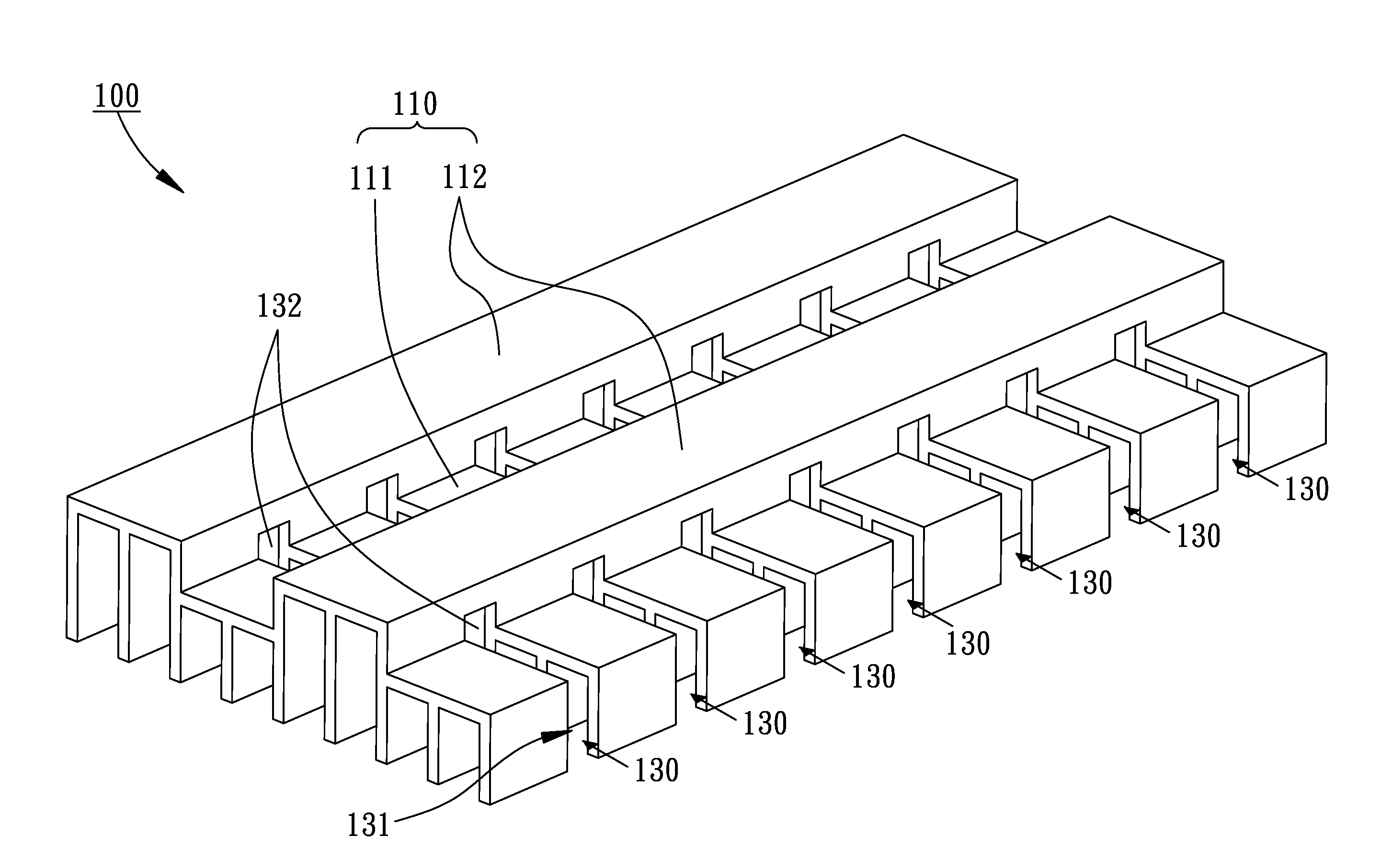 Heat dissipating structure and method of forming the same