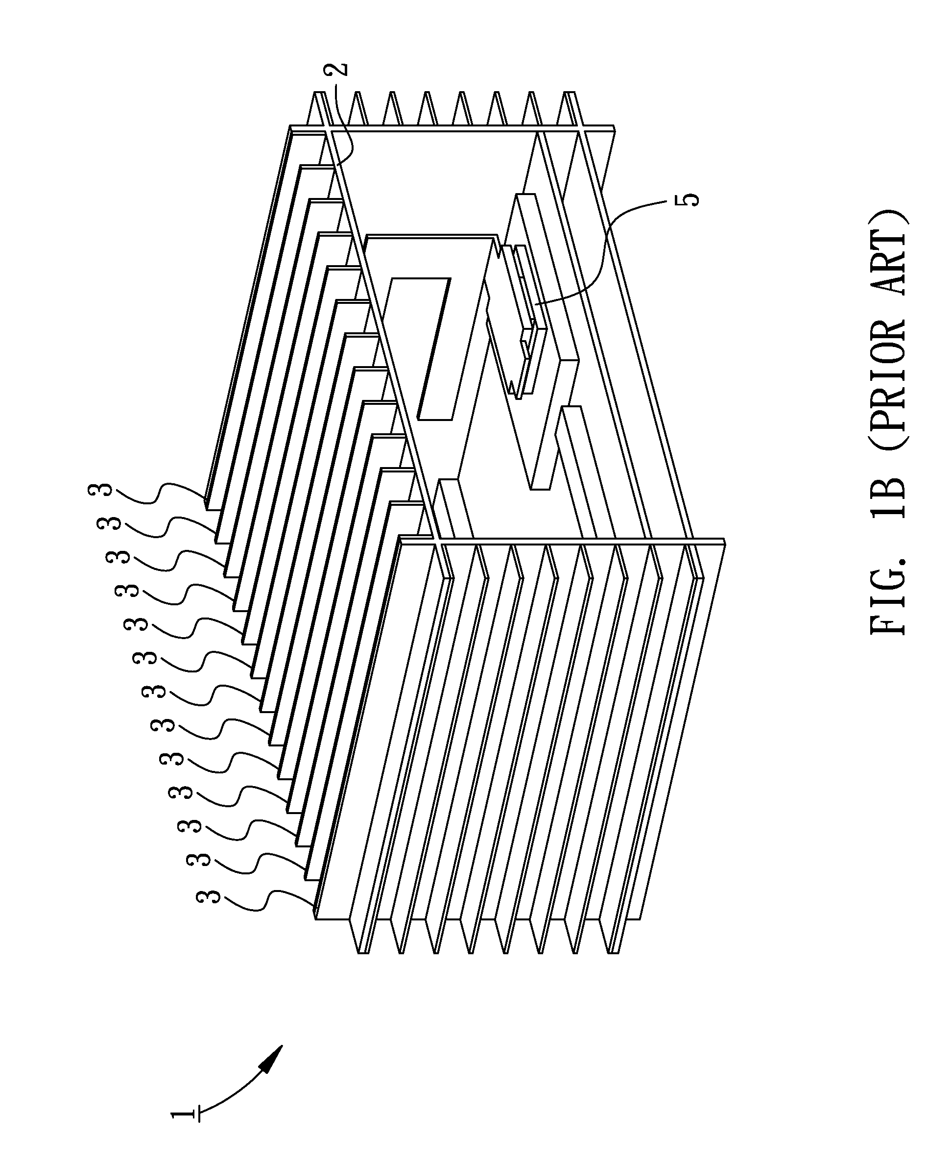 Heat dissipating structure and method of forming the same