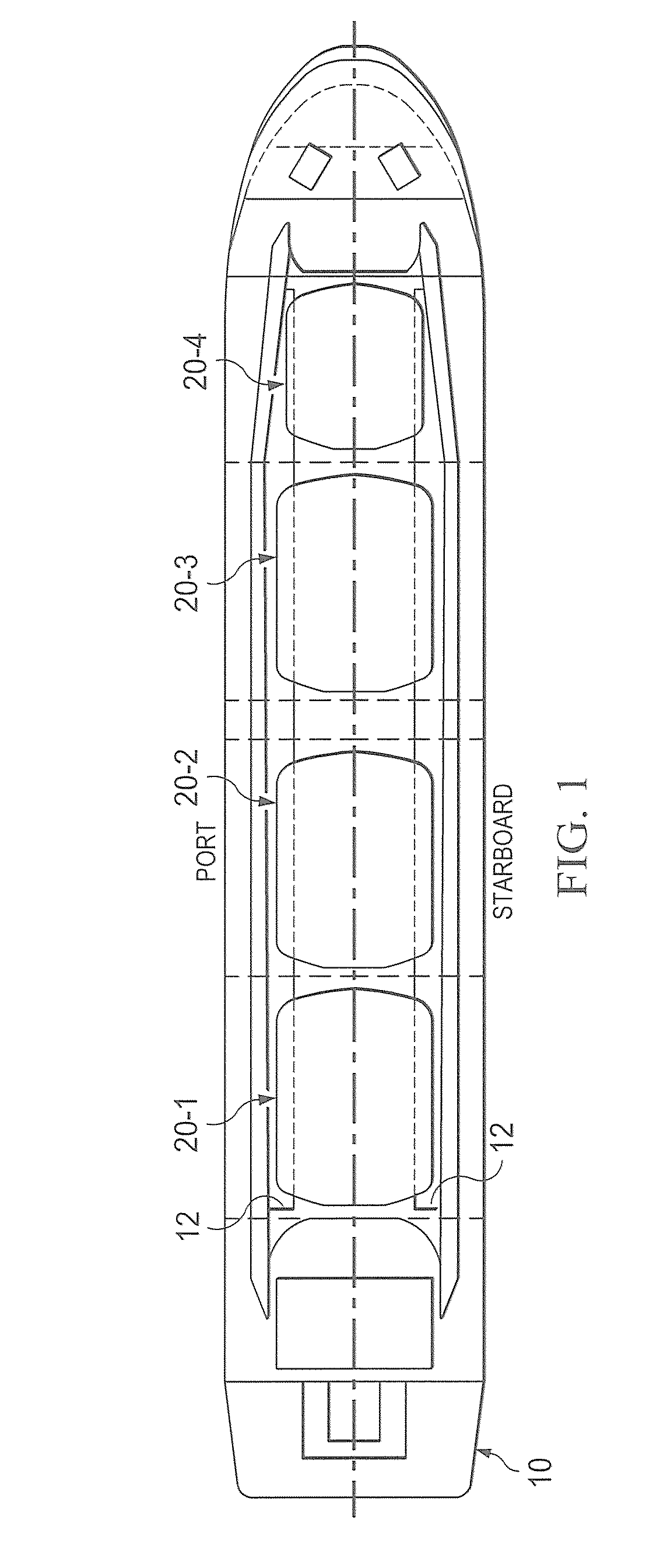 Systems and methods for supporting tanks in a cargo ship