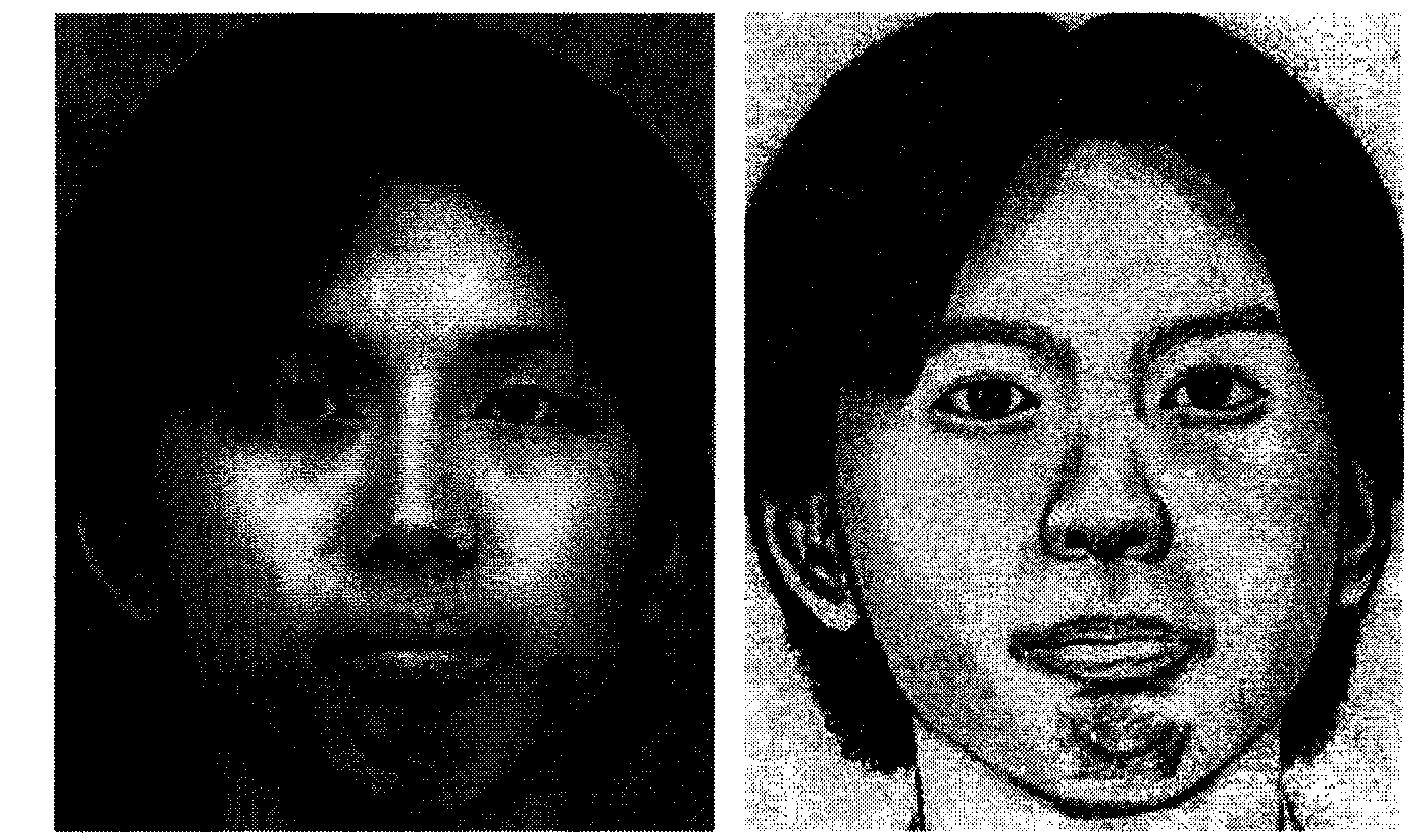 Method and system for synthesizing human face image