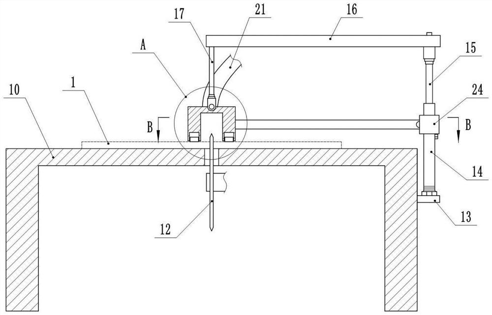 Dustproof device for wood processing