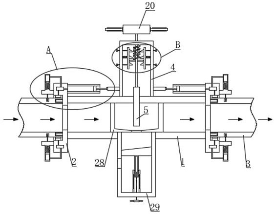 Well mouth gate valve with automatic under-pressure sleeve replacement mechanism