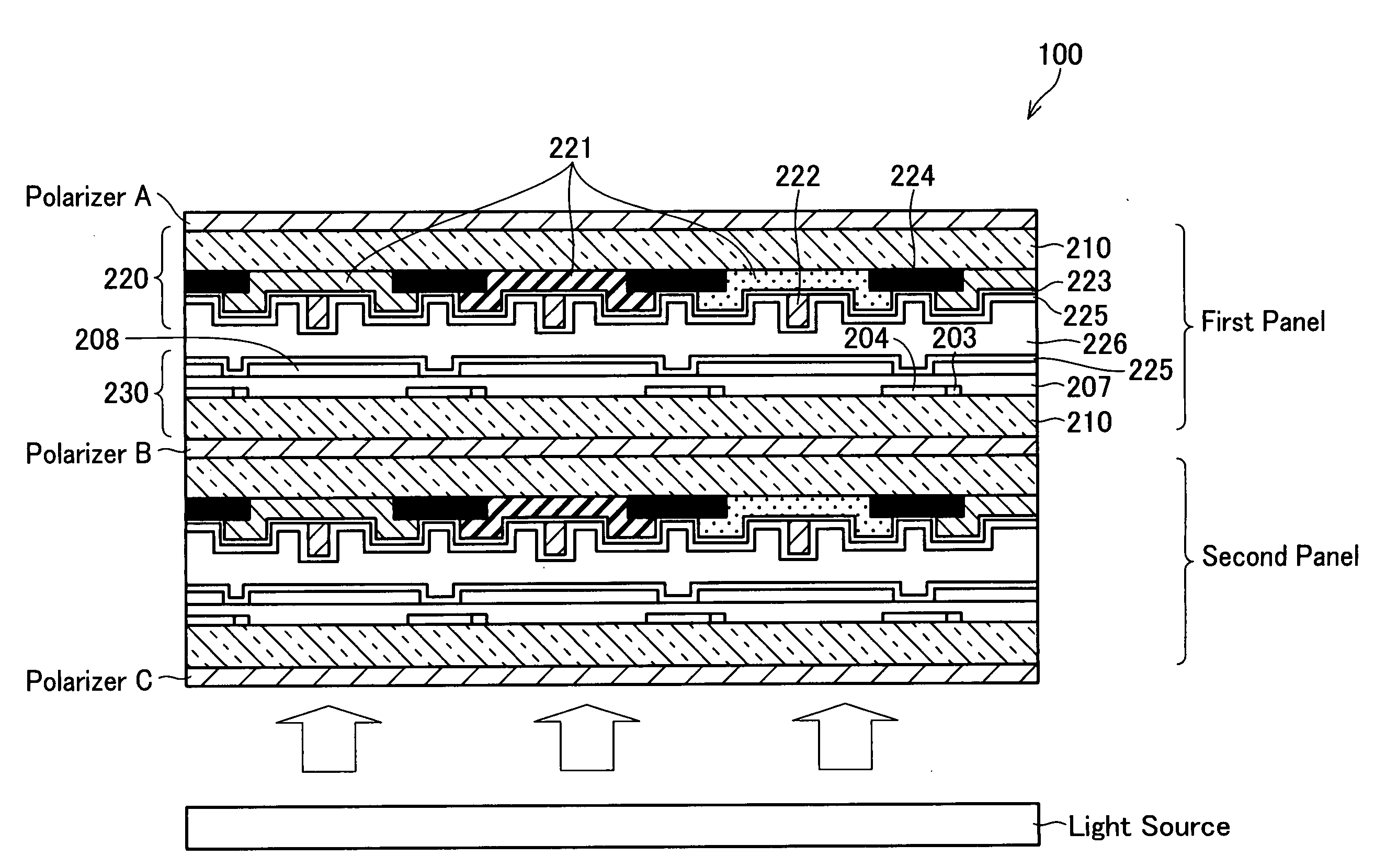 Liquid Crystal Display and Television Receiver