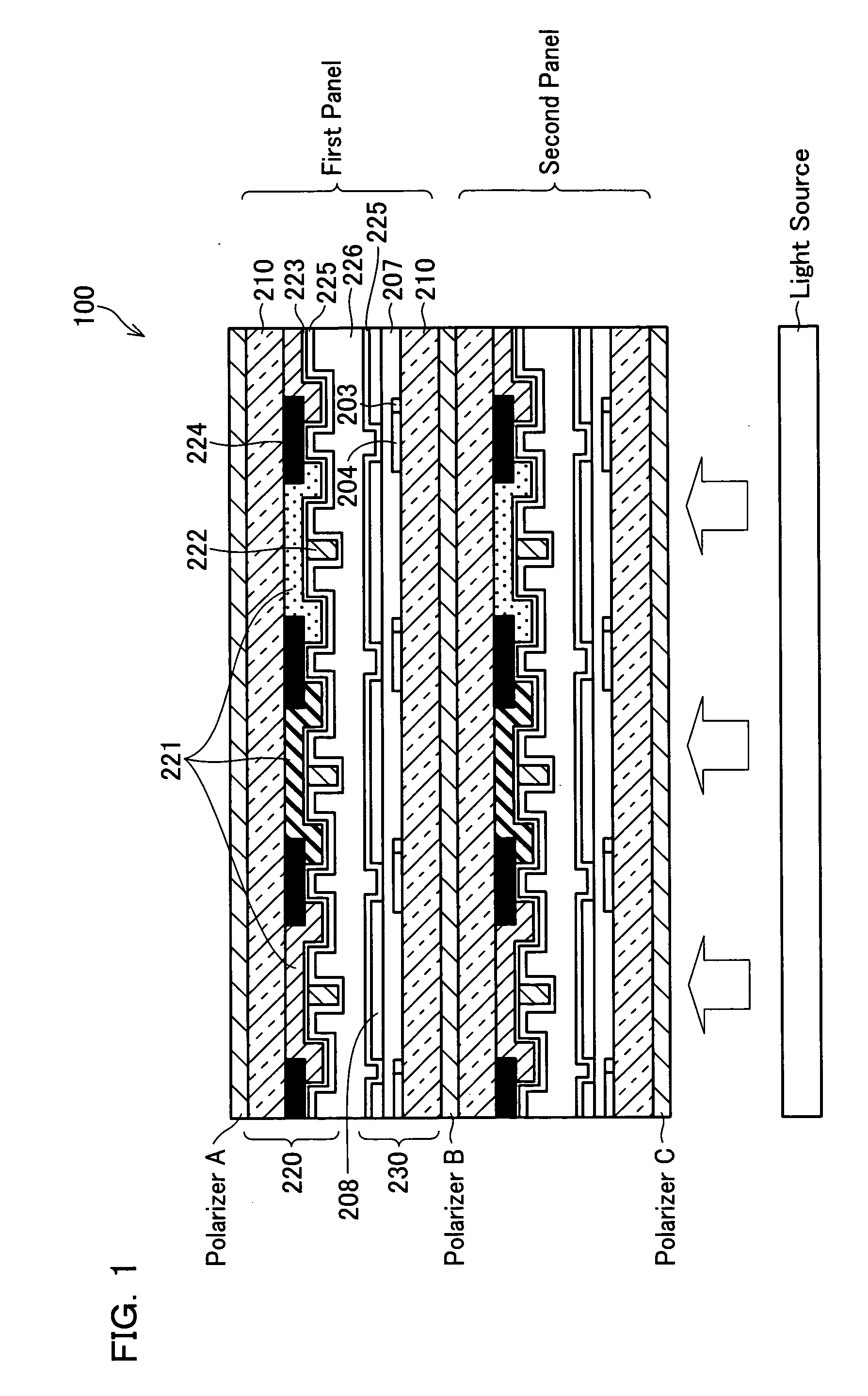Liquid Crystal Display and Television Receiver