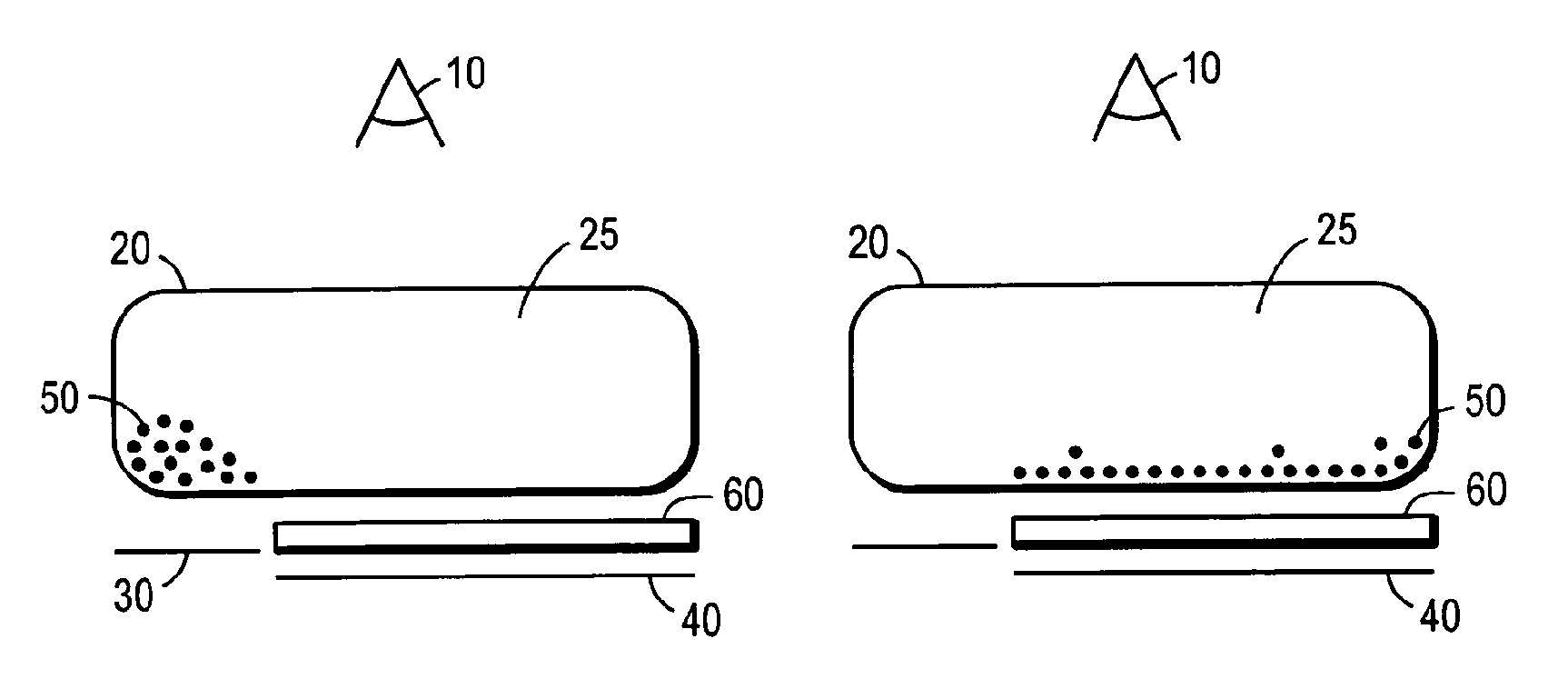 Electrophoretic displays with controlled amounts of pigment