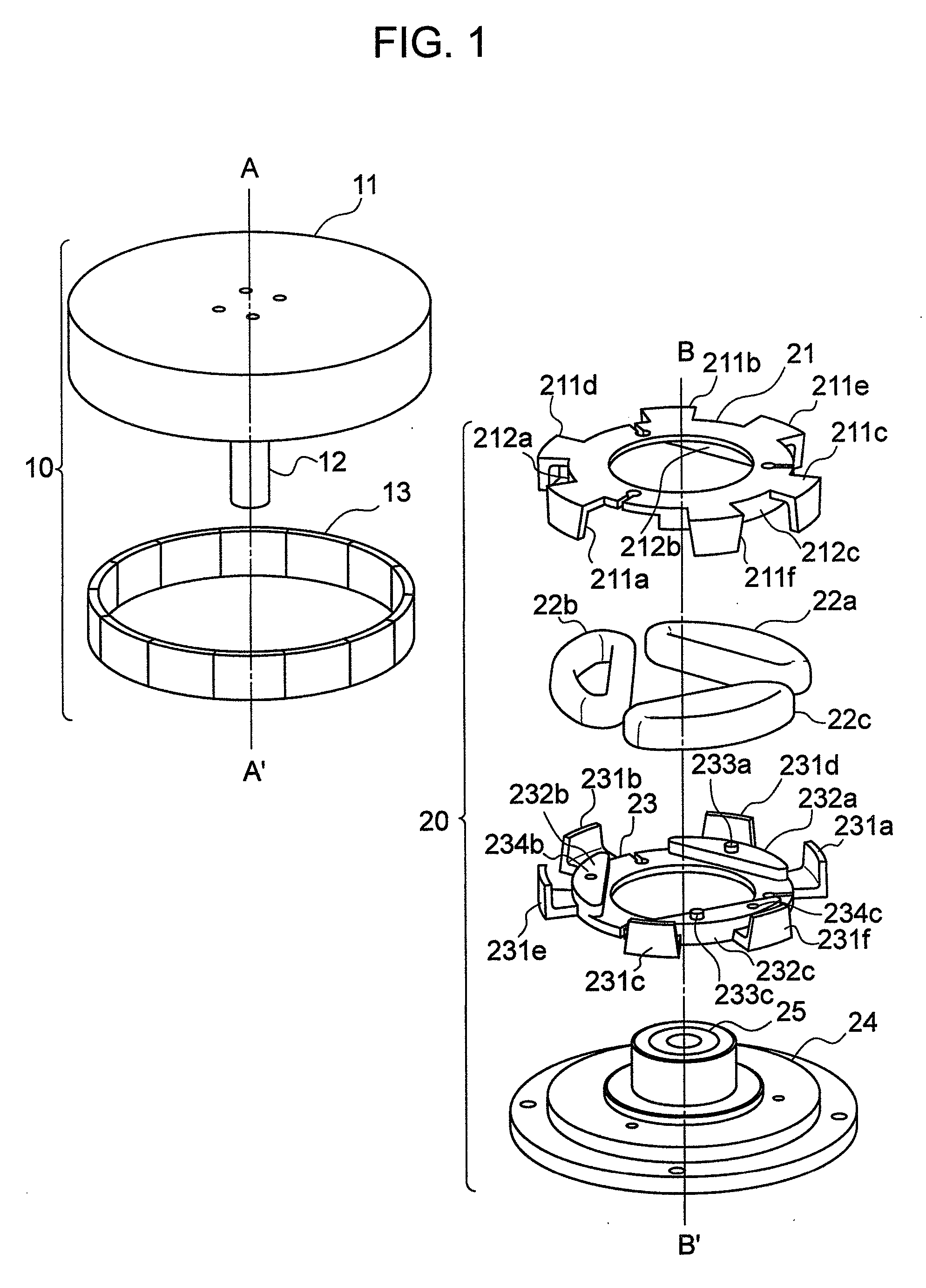 Motor and fan device using the same