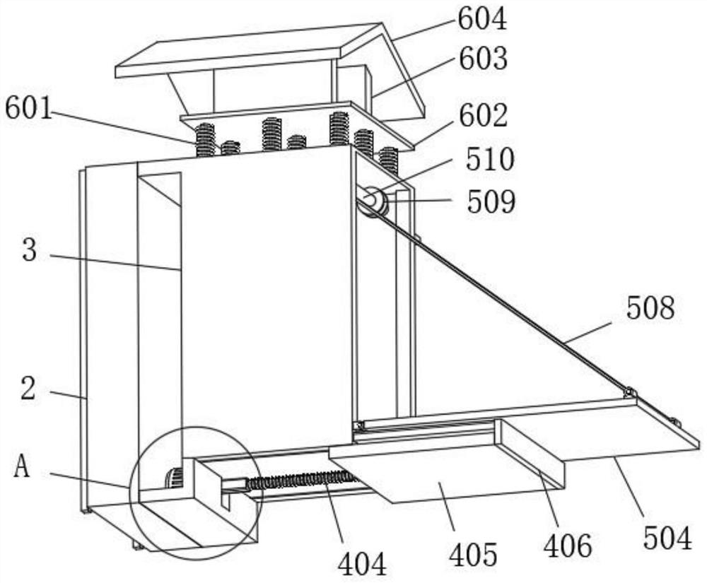 Building construction site safety protection device with high safety