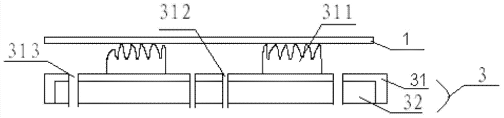 Electrode used for dry etching device and preparation method thereof, and dry etching device