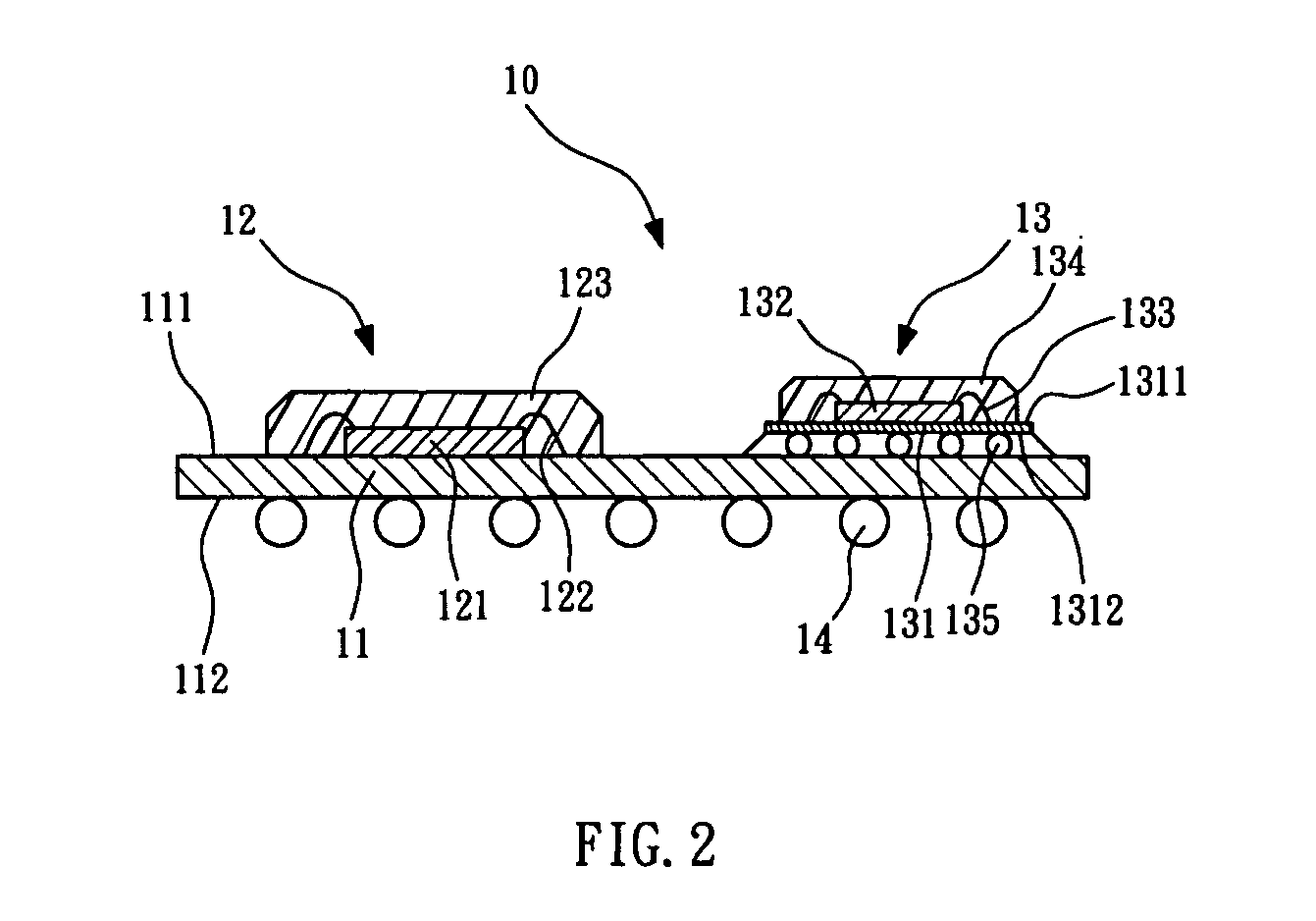 Multi-chip package structure