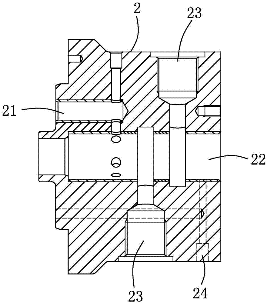 Axial plunger motor