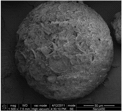 Preparation method of diatomite-based porous ceramic microspheres